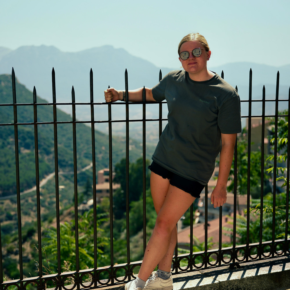 Me traveling through europe
